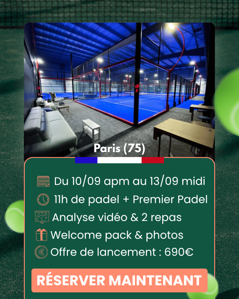 stage padel paris