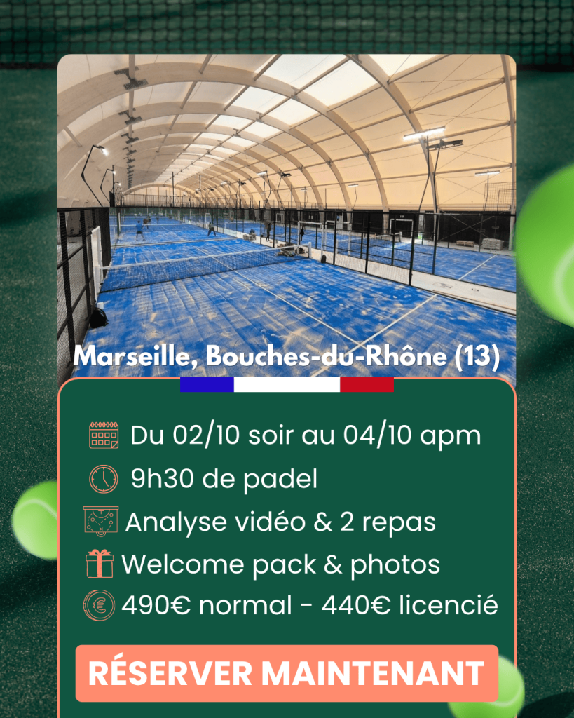 stage padel marseille